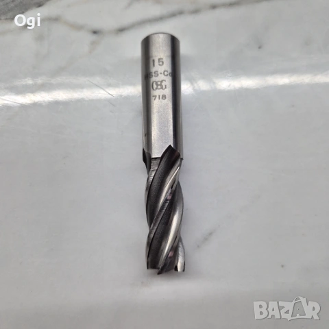 Фрези челно-цилиндрични HSS Co, снимка 2 - Стругове - 54162501