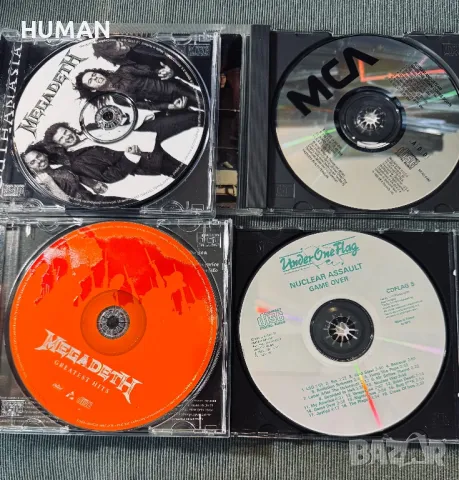 Megadeth - Nuclear Assault - Flotsam and Jetsam , снимка 13 - CD дискове - 50241119