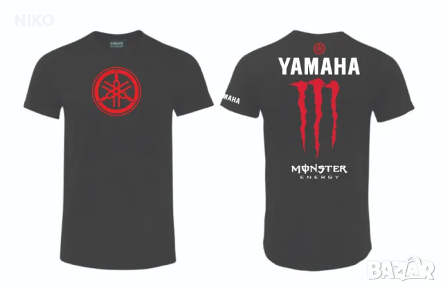 Тениска на YAMAHA SUZUKI HONDA , снимка 2 - Тениски - 50267007