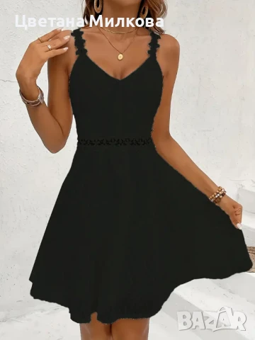 Секси, елегантна лятна рокля 4 XL, снимка 4 - Рокли - 51091707