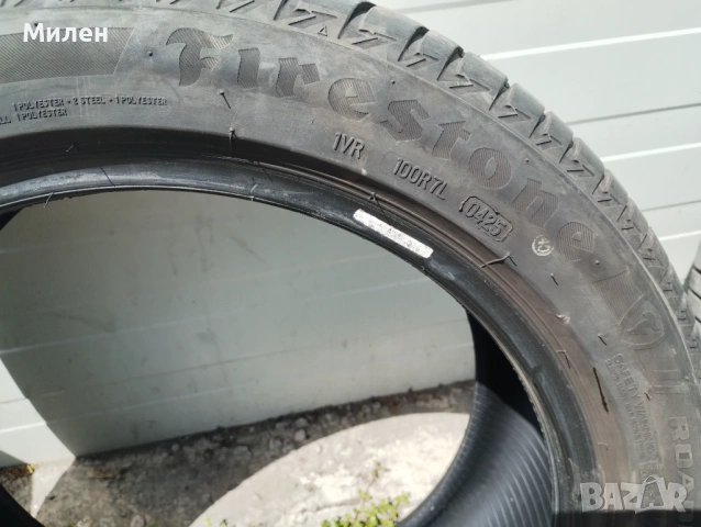 Почти нови летни гуми 18 Firestone , снимка 4 - Гуми и джанти - 54293193
