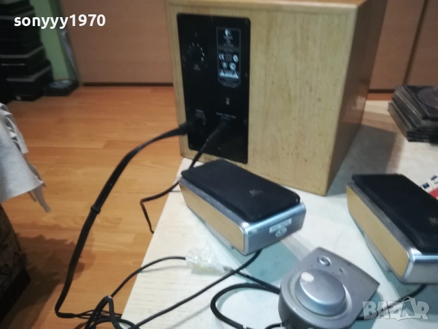 LOGITECH Z-3 БУФЕР С УСИЛВАТЕЛ И 2 КОЛОНИ 0811252011LCHERY2, снимка 13 - Тонколони - 52345383