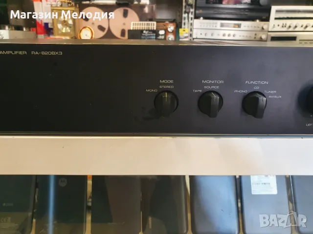 🔊📢📣📯🔔🎵 Усилвател Rotel RA-820BX3 В отлично техническо, много добър външен вид. Леки козметични, снимка 4 - Ресийвъри, усилватели, смесителни пултове - 50173876
