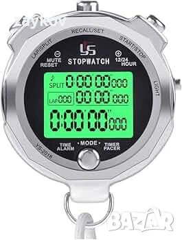 Хронометър LAOPAO Метален хронометър 100 обиколки с памет