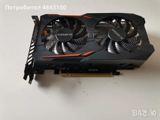 видеокарта GByte nvidia gt-1050ti 4GB, снимка 2 - Видеокарти - 56543834