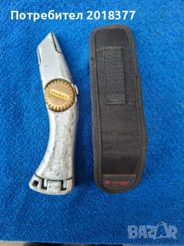 STANLEY- делфин с калъф - професионален макетен нож