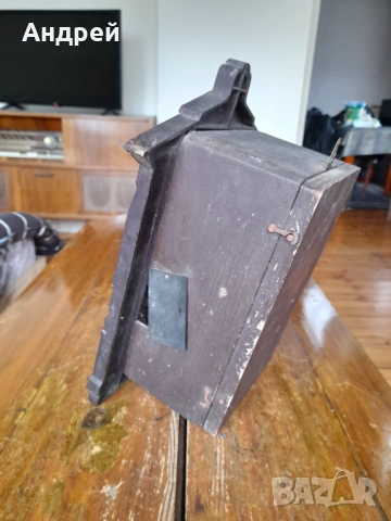 Стар часовник Маяк с кукувичка, снимка 5 - Антикварни и старинни предмети - 54138480