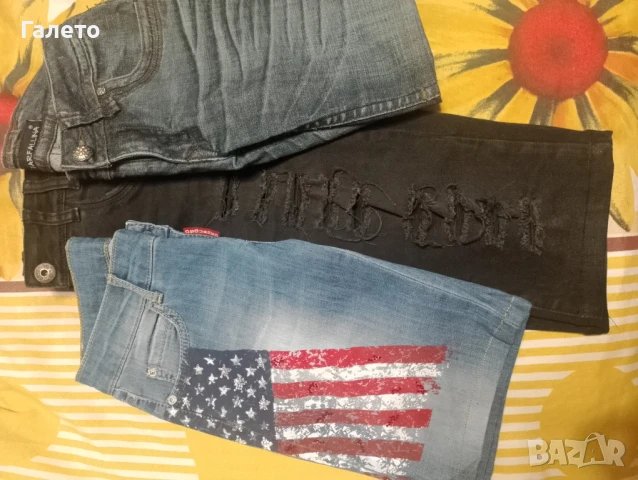 Лот от 3 броя къси дънки, бермуди цена 10 лв , снимка 11 - Къси панталони и бермуди - 51222998