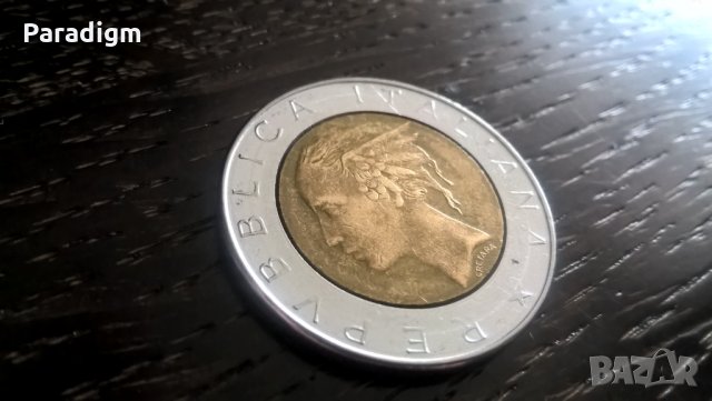 Монета - Италия - 500 лири | 1982г., снимка 2 - Нумизматика и бонистика - 31804862