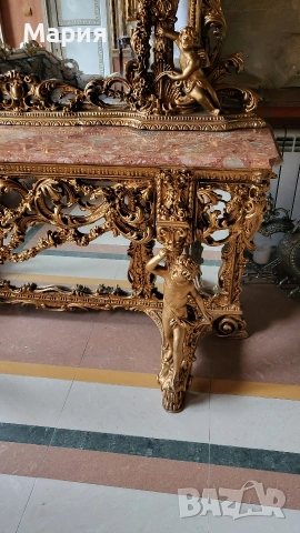 Конзола с огледало , снимка 6 - Огледала - 53080938