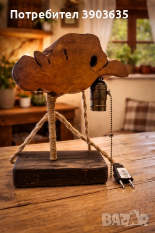 Нощна лампа, снимка 3 - Настолни лампи - 54120153