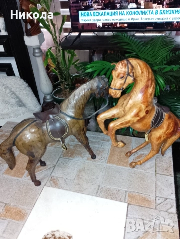 Коне от папие маше,делфини, снимка 10 - Декорация за дома - 48763347