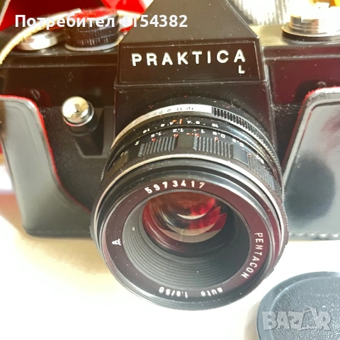 Продавам оригинален фотоапарат PENTACON, Practica L, снимка 2 - Фотоапарати - 53263413