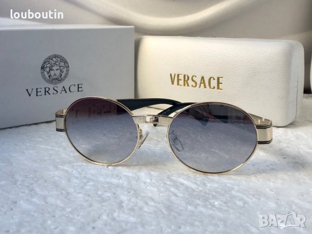 -45 % разпродажба Versace дамски слънчеви очила елипса мъжки унисекс овални кръгли, снимка 6 - Слънчеви и диоптрични очила - 38697511