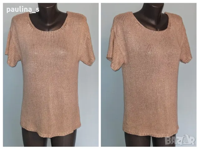 Четири броя / Маркова блуза едро плетиво "OLSEN" и "Michelle", "H&M" и"Gina Benotti" / M - 3XL , снимка 11 - Блузи с дълъг ръкав и пуловери - 35835063