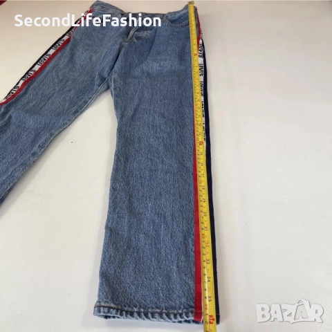Дънки Levi's 501Big E Mom висока талия размер 26, снимка 7 - Дънки - 52574240