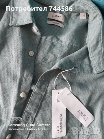 Мъжка риза Esprit нова с етикет, снимка 1 - Ризи - 37550956