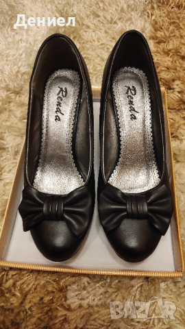 Дамски обувки на токче - чисто нови!, снимка 1 - Дамски обувки на ток - 44702842