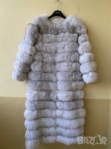 Палто на 3 части естествен косъм  , снимка 10 - Палта, манта - 42887564