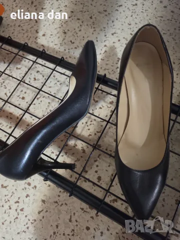 Продавам кожени италиански обувки на марката Bata, 41 номер., снимка 2 - Дамски обувки на ток - 55892634