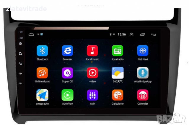 VOLKSWAGEN POLO 2011 - 2016 9'' Андроид НАВИГАЦИЯ, 9429, снимка 4 - Навигация за кола - 38059138