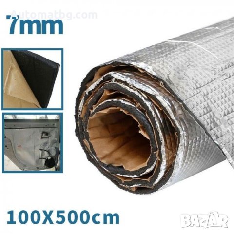 Универсално шумоизолиращо фолио Automat, За МПС, Заведения 100х500см, снимка 2 - Аксесоари и консумативи - 42783562