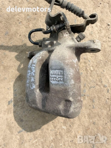 1516 TRW заден ляв спирачен апарат от Skoda SuperB 2.0 TDI 170 кс., 4x4, 6ск., двигател CFG B, снимка 4 - Части - 53940584