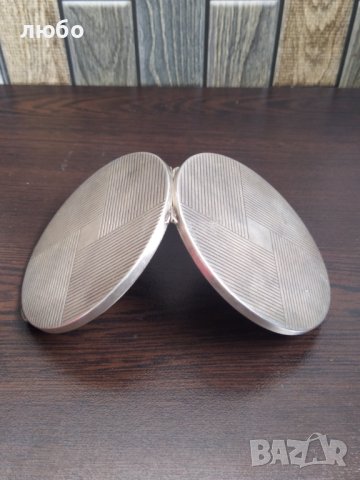 Стара Английска Сребърна Кутия Проба Сребро 0,925, снимка 10 - Антикварни и старинни предмети - 40449216