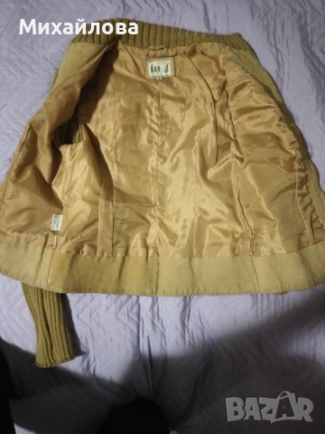 Дамско яке от естествен еелур