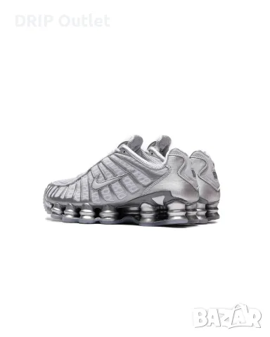 !НОВИ! Nike Shox TL | Silver | + КУТИЯ, снимка 5 - Маратонки - 55750616
