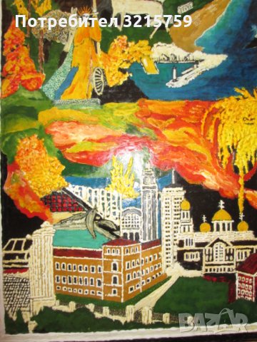 Картина на д-р.на науките Кристо Тодоров,подписана,Палех, снимка 9 - Картини - 35262549