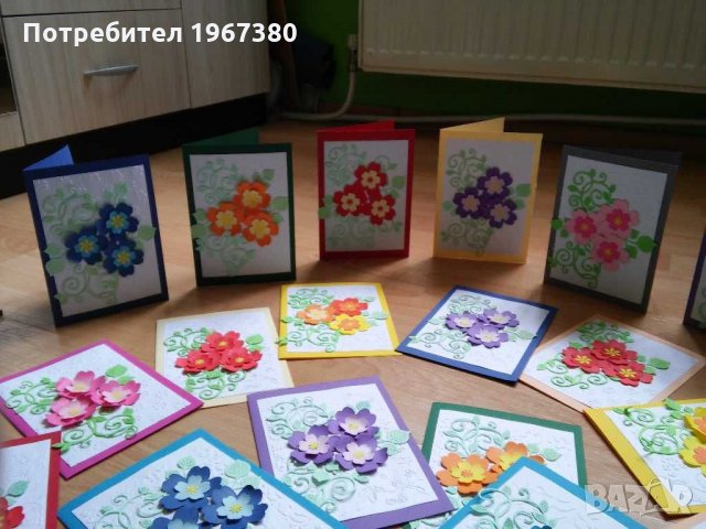 Ръчно изработени картички за всякакъв повод, снимка 2 - Други - 30410395