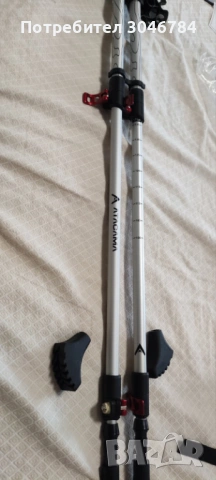 Туристически щеки Atacama Nordic Walking за жени и мъже, сгъваеми, изработени от карбон и алуминий -, снимка 13 - Спортна екипировка - 53887334