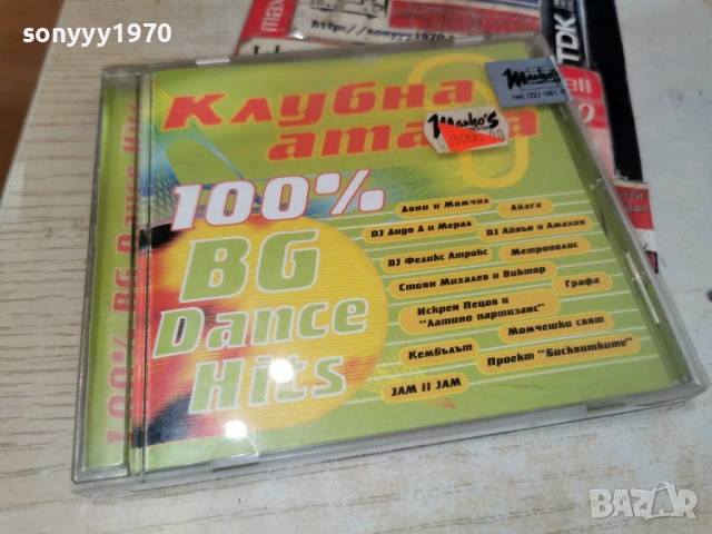 КЛУБНА АТАКА ЦД-MARKOS MUSIC 0912251433