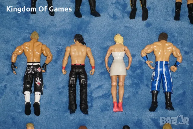 Кеч Фигури със ЗАБЕЛЕЖКИ Rusev/Edge/CM Punk/Val Venis/The Miz/Lana/Bobby Fish/Paul London/Triple H, снимка 11 - Колекции - 54320732