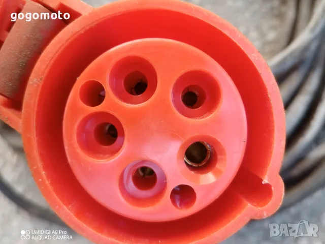 Трифазен удължител с евро букса, евро букси,  5 ПИН, 5 PIN, снимка 5 - Индустриална техника - 50144423