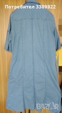 Дънкова рокля , снимка 3 - Рокли - 53106474