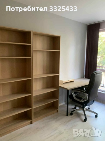 Дървени модули цвят бреза-5 броя, снимка 4 - Секции и витрини - 53051975