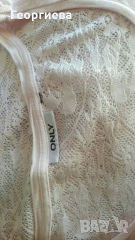 Бледо розова нежна блуза - памук 🍀❤M/L,L🍀❤арт.033, снимка 4 - Тениски - 30158133