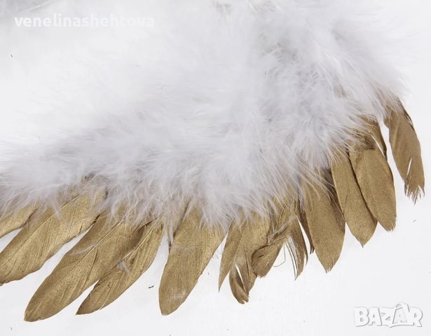 Ангелски крила за фотосесия на бебе със златисто , снимка 5 - Други - 44489085