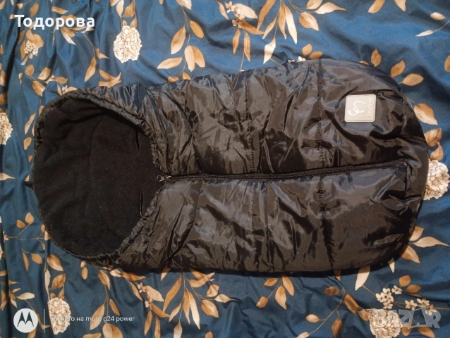 Универсален зимен чувал за столче за кола до 6месеца, снимка 2 - За бебешки колички - 52415636