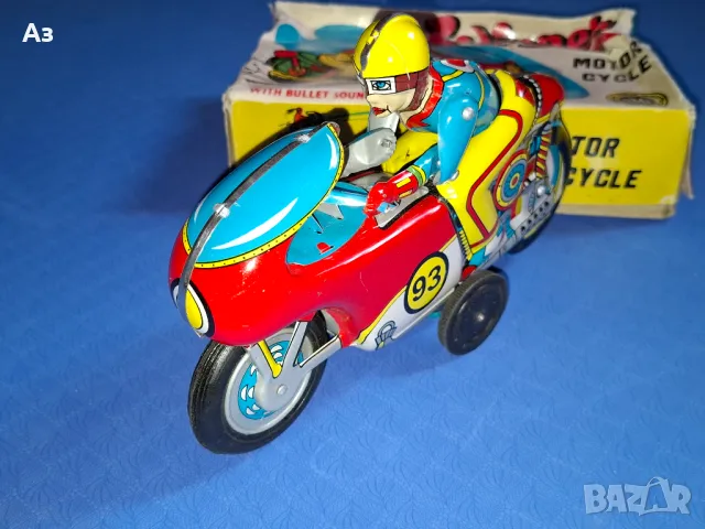 Made in India ламаринен мотор Winner Motor Cycle от 1973 година