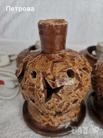 Нощни лампи, електрически. от Белгия. , снимка 2 - Настолни лампи - 53971161