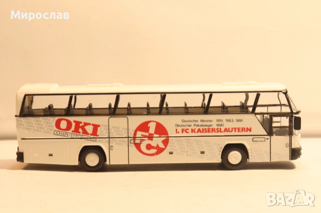RIETZE H0 1/87 NEOPLAN KAISERSLAUTERN АВТОБУС МОДЕЛ, снимка 5 - Колекции - 54212678