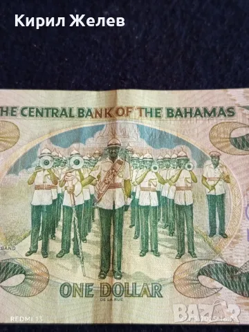 Банкнота 1 долар 2001г. Бахамите за КОЛЕКЦИЯ ДЕКОРАЦИЯ 49885, снимка 6 - Нумизматика и бонистика - 49664384