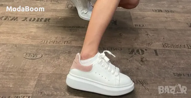 Alexander McQueen естествена кожа дамски маратонки 