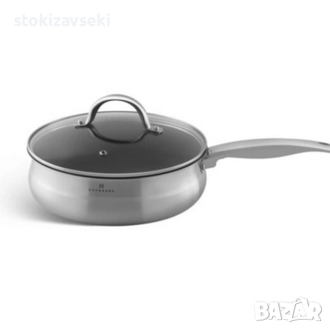 Комплект EDENBERG EB-2420M от 12части - неръждаема стомана с многослойно дъно за бързо и равномерно , снимка 7 - Съдове за готвене - 54088673