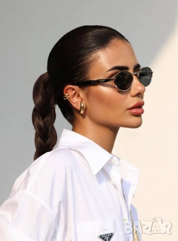 очила с черен обикновен калъф и ув защита prada lacoste miu miu , снимка 11 - Слънчеви и диоптрични очила - 50834628