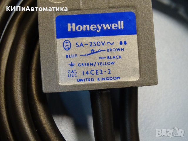 краен изключвател Honeywell micro-switch 14CE2-2 5A 250VAC, снимка 4 - Резервни части за машини - 42539471