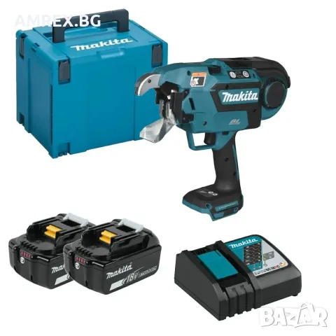Акумулаторна машина за връзване на арматура Makita DTR181 – 18V LXT, тел 0.8 мм, SOLO